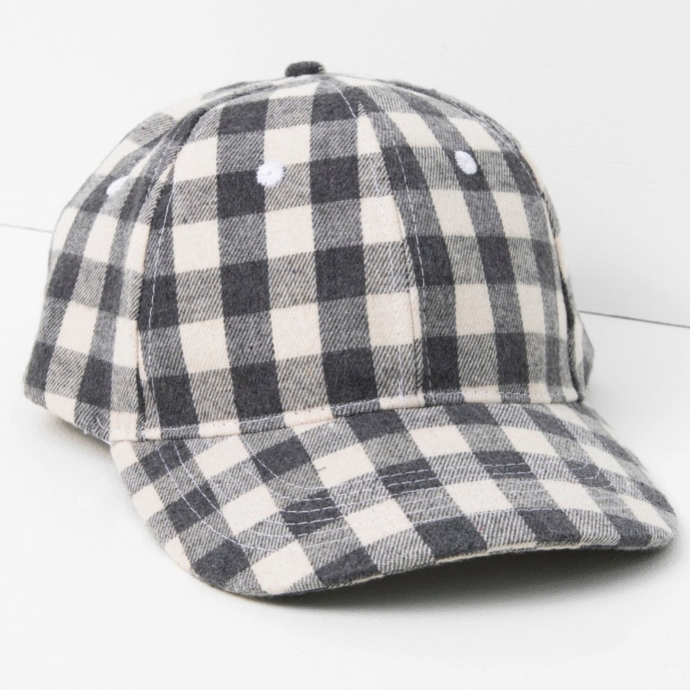 NWT Cocus Pocus Buffalo Check Baseball Cap